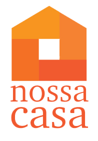 Ícone de casa com "nossa casa" escrito na parte baixa do ícone